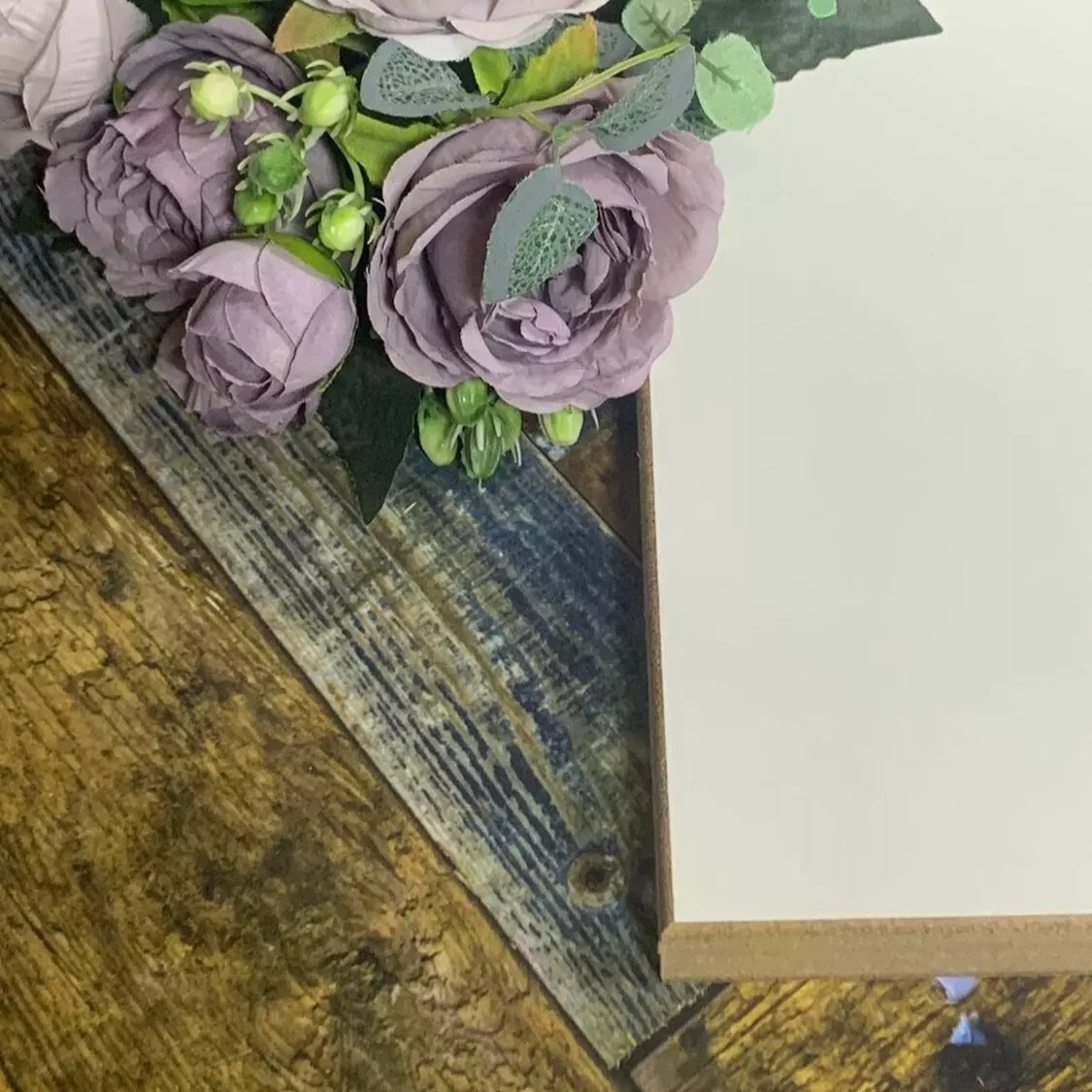 Часы с подрамником, квадратные