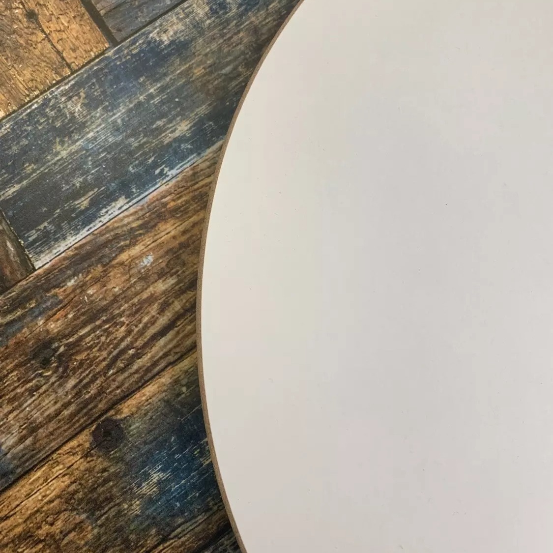 круглый артборд с ламинацией