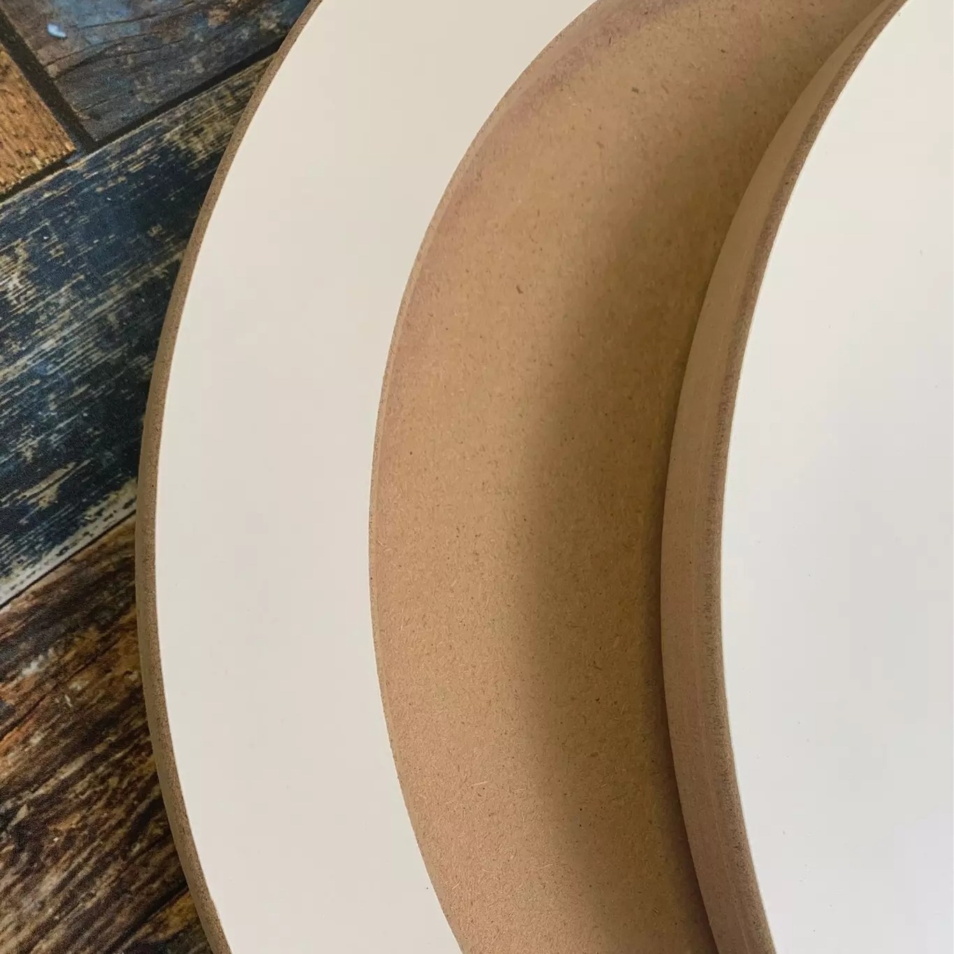 круглый артборд с ламинацией