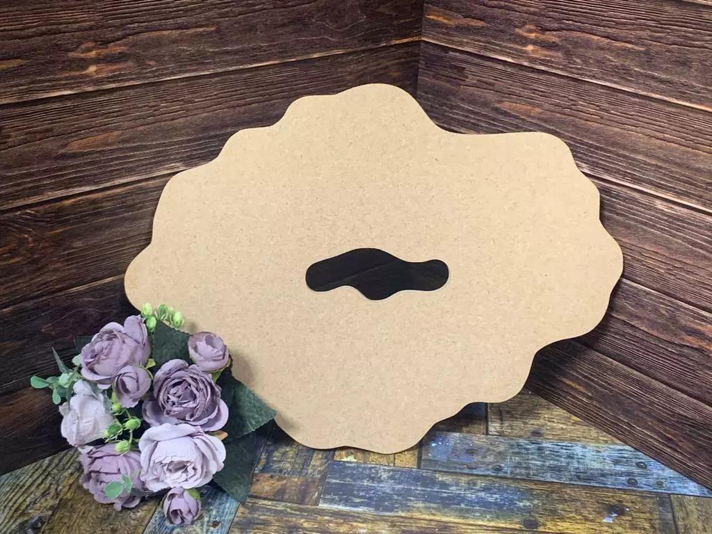 Заготовка "Срез Камня", 6 мм (С отверстием)