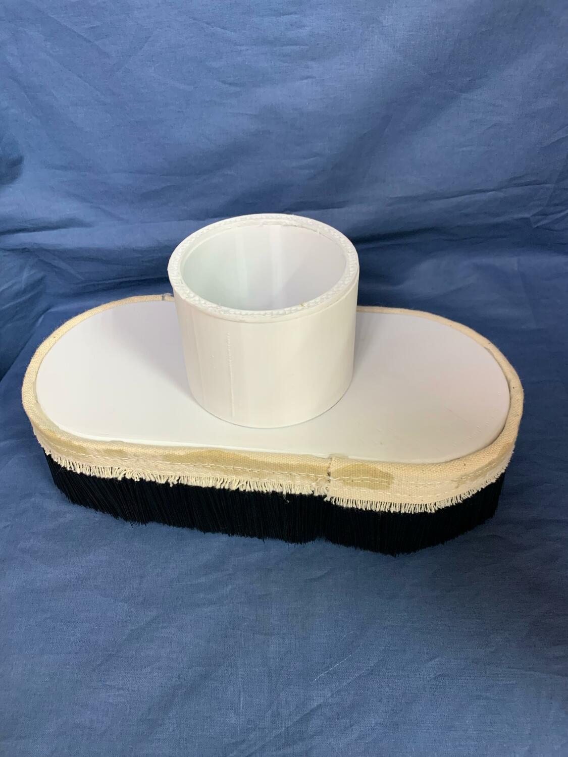 Щетка-насадка для уборки станка чпу и помещений